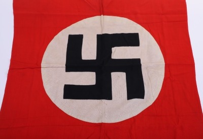 WW2 German Party Flag / Vehicle Recognition Flag Captured in Luxembourg by US GI in 1944 - 3