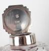 A Victorian silver twin pot inkstand, Gibson & Langman, London 1898 - 11