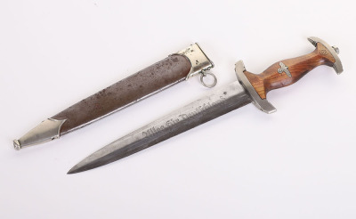 Third Reich SA (Sturmabteilung) Dress Dagger with Name Etched to Blade - 3