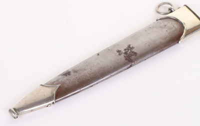 Third Reich SA (Sturmabteilung) Dress Dagger with Name Etched to Blade - 12