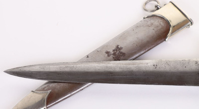 Third Reich SA (Sturmabteilung) Dress Dagger with Name Etched to Blade - 13