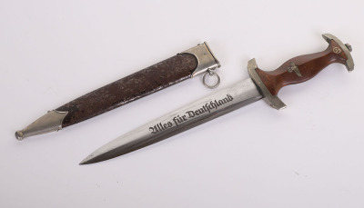 Third Reich SA (Sturmabteilung) Dress Dagger with Erased Rohm Inscription - 3