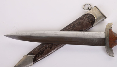 Third Reich SA (Sturmabteilung) Dress Dagger with Erased Rohm Inscription - 12