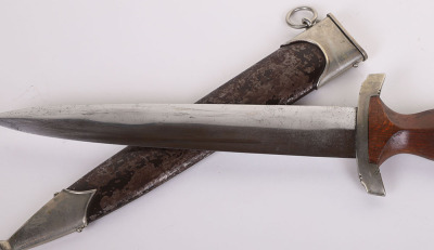 Third Reich SA (Sturmabteilung) Dress Dagger with Erased Rohm Inscription - 13