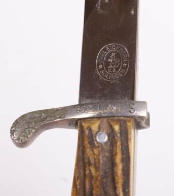 WW2 German Police Bayonet by Carl Eickhorn, Solingen - 15