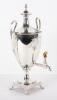 A George III silver coffee urn, Daniel Smith & Robert Sharp, London 1784 - 6