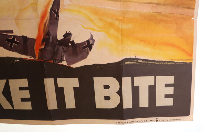 WW2 US Ordnance Department Poster ‘DO IT RIGHT MAKE IT BITE’ - 4