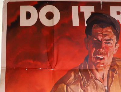 WW2 US Ordnance Department Poster ‘DO IT RIGHT MAKE IT BITE’ - 7