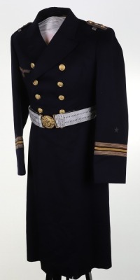 WW2 German Kriegsmarine Officers Frock Coat of U-Boat Commander Werner Pfeifer of U-581