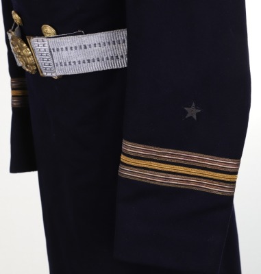 WW2 German Kriegsmarine Officers Frock Coat of U-Boat Commander Werner Pfeifer of U-581 - 4