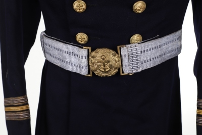 WW2 German Kriegsmarine Officers Frock Coat of U-Boat Commander Werner Pfeifer of U-581 - 6