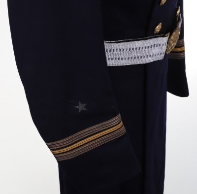 WW2 German Kriegsmarine Officers Frock Coat of U-Boat Commander Werner Pfeifer of U-581 - 9