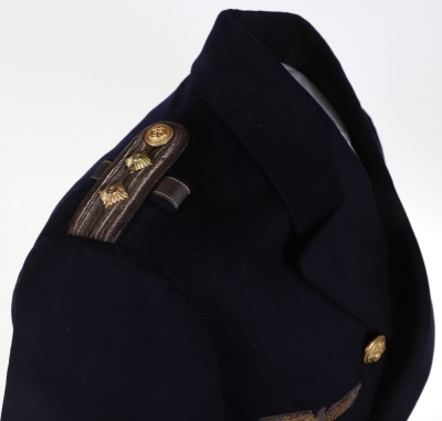 WW2 German Kriegsmarine Officers Frock Coat of U-Boat Commander Werner Pfeifer of U-581 - 10