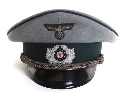 WW2 German Medical Officers Visor Cap - 4