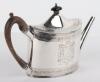 A George III silver teapot, Patrick & Anne Bateman, London 1791 - 3