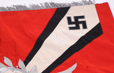 Rare WW2 German Luftwaffe Flak Regimental Standard (Standarte) - 29