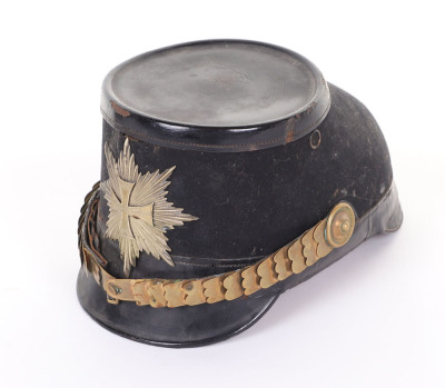 Scarce Imperial German Garde Landwehr Officers Shako