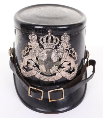 WW1 Bavarian Reserve Jager Shako