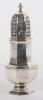 A George I silver castor, Thomas Bamford, London 1726 - 4