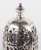 A George I silver castor, Thomas Bamford, London 1726 - 6