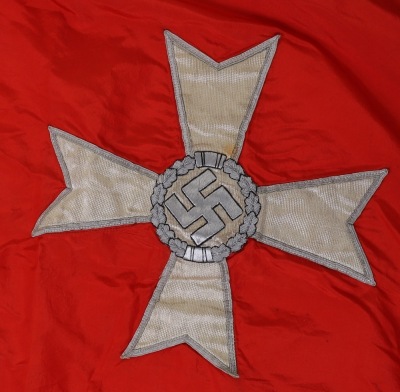 Rare Third Reich D.A.F (Deutsche Arbeitsfront) Wartime Honour Flag Bestowed Upon Factories who made Meritorious Contributions to the German War Effort, - 13