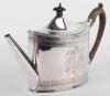 A George III silver teapot, Patrick & Anne Bateman, London 1791 - 6