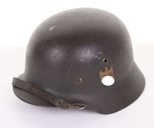 WW2 German Kriegsmarine (Naval) M-35 Steel Combat Helmet