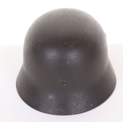 WW2 German Kriegsmarine (Naval) M-35 Steel Combat Helmet - 4