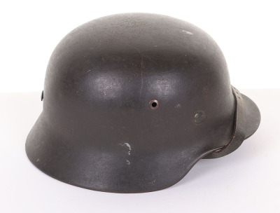 WW2 German Kriegsmarine (Naval) M-35 Steel Combat Helmet - 5