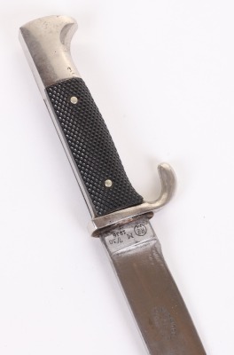 WW2 German Hitler Youth Boys Knife by Grawiso, Solingen - 5