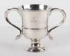 A George III silver loving cup, John Langlands I, Newcastle 1774