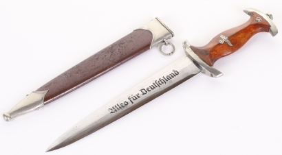 Third Reich SA (Sturmabteilung) Ground Rohm Dress Dagger by Haenel