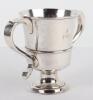 A George III silver loving cup, John Langlands I, Newcastle 1774 - 5