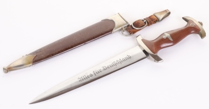 Third Reich SA (Sturmabteilung) Dress Dagger by Carl Wusthof, Solingen