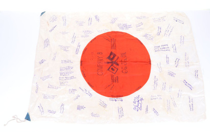 Captured WW2 Japanese Flag