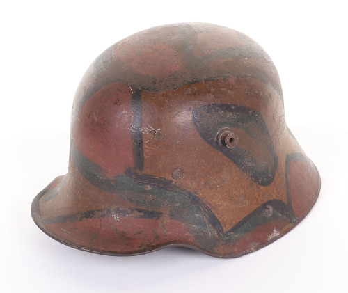 WW1 German M-16 Camouflage Helmet Shell