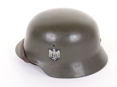 Refurbished WW2 German Steel Helmet - 3