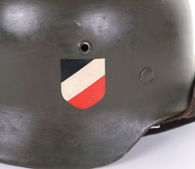 Refurbished WW2 German Steel Helmet - 7