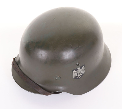 Refurbished WW2 German Steel Helmet - 15