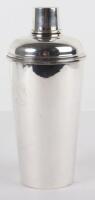 An Italian silver (.800) cocktail shaker