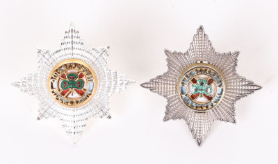 British Irish Guards Officers Cap Star - 2