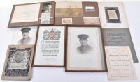 Important Royal Flying Corps Photograph Album for Second Lieutenant Richard Gerrard Ross Allen, late West Yorkshire Regiment, Casualty in a Aerial Dog Fight, Over the Somme, 16th November 1916, Contemporary Album produced as a "family" Memorial to a lost 