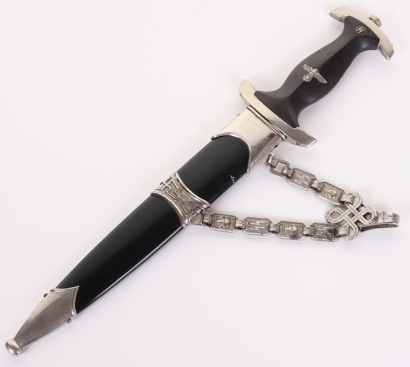 Third Reich SS (Schutzstaffel) Model 1936 Officers Chained Dress Dagger,