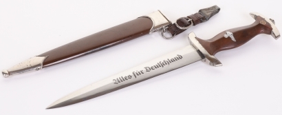 Third Reich SA (Sturmabteilung) Dress Dagger by SMF, Solingen