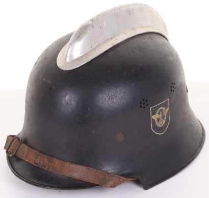 WW2 German Fire Police Helmet