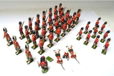 Britains set 437, Officers of the Gordon Highlanders - 2