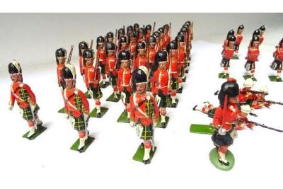 Britains set 437, Officers of the Gordon Highlanders - 4