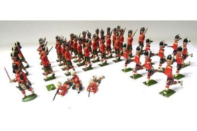 Britains set 437, Officers of the Gordon Highlanders - 5