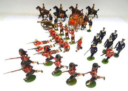 Britains set 28, Mountain Artillery