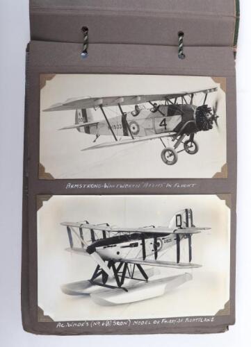 Photograph Album No 8 Bomber Squadron RAF, Aden, 1931 & Egypt etc